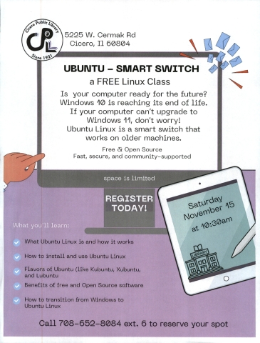 This image contains the details of the event. 